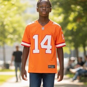 Nike Youth '76 Buccaneers Collection Limited Stitched Jersey Godwin #14 Size S